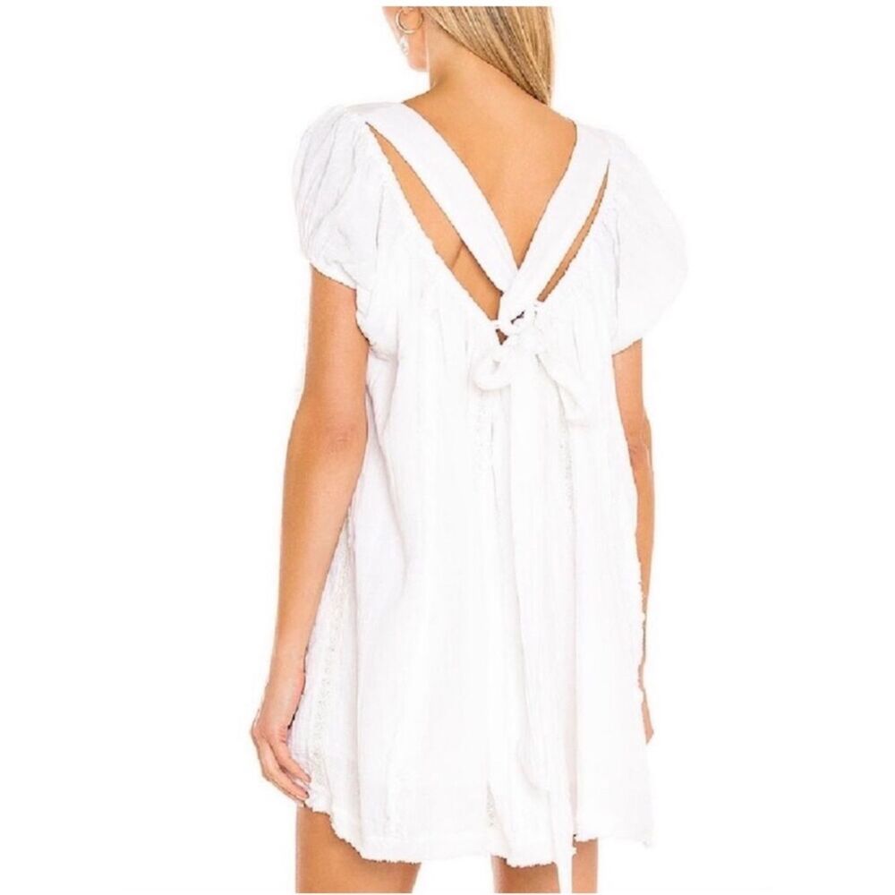 Free People White Boho Peasant Tunic - Picture 10 of 10